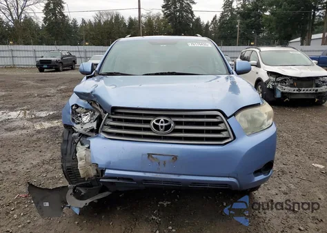 2008 Toyota Highlander Base z USA, uszkodzony, nr VIN JTEES41AX82007225